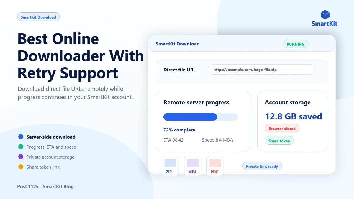 Best Online Downloader With Retry Support