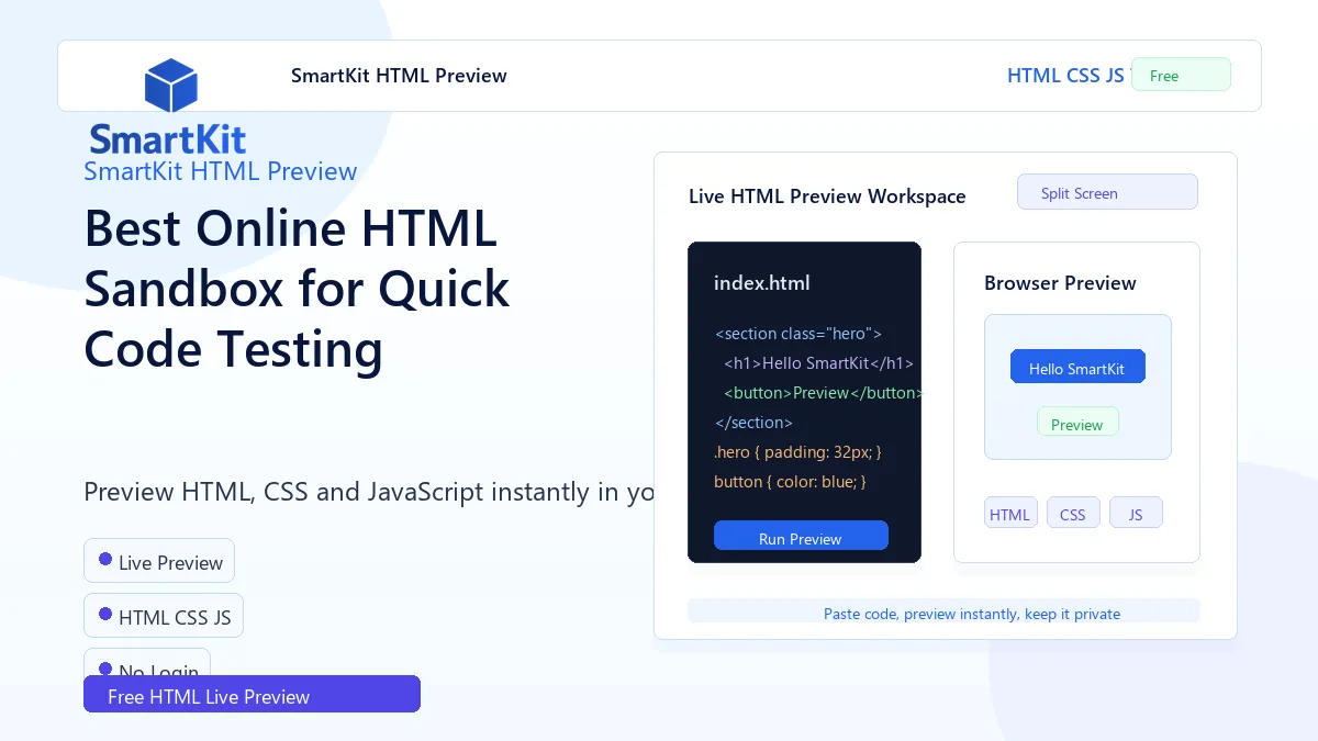 Best Online HTML Sandbox for Quick Code Testing