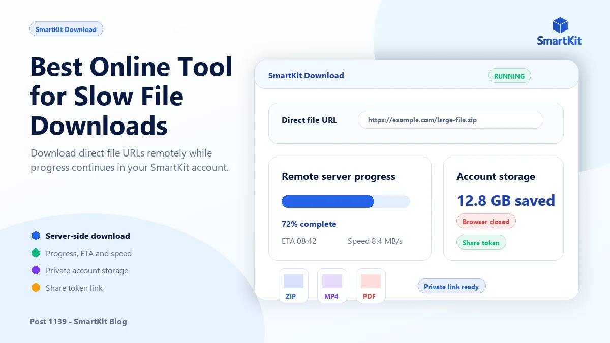 Best Online Tool for Slow File Downloads