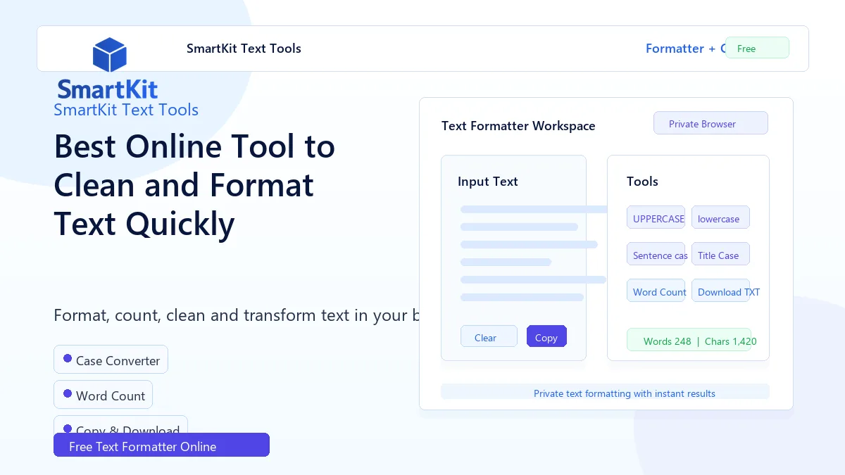 Best Online Tool to Clean and Format Text Quickly