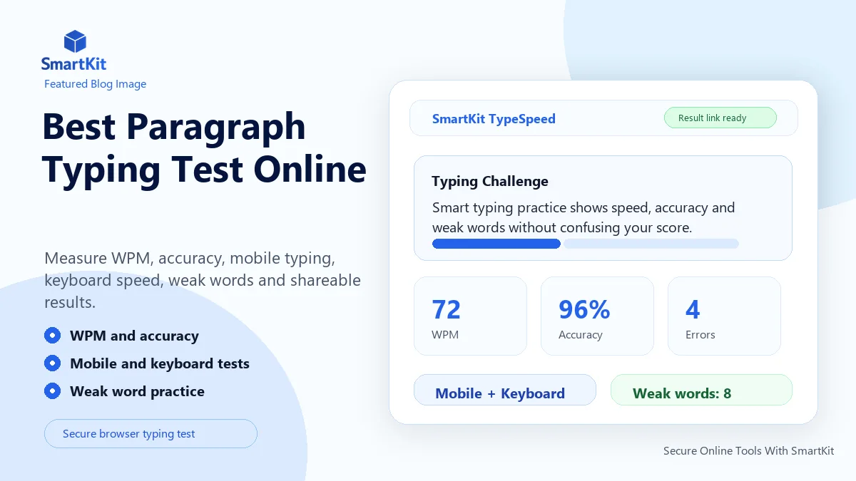 Best Paragraph Typing Test Online