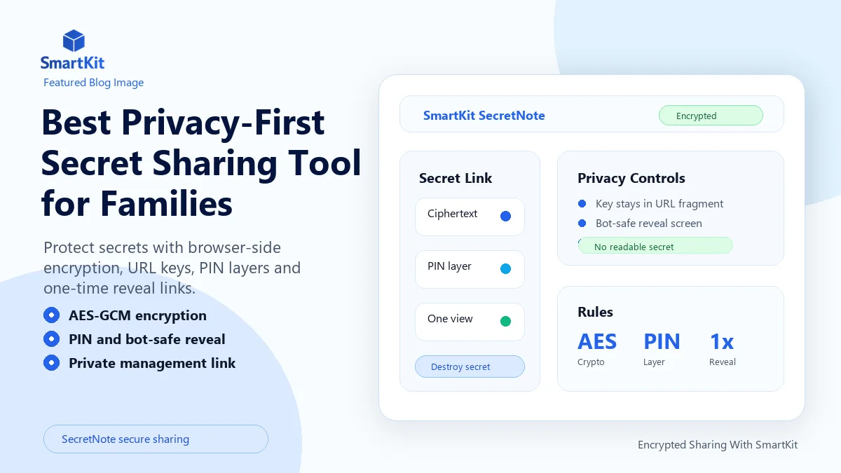 Best Privacy-First Secret Sharing Tool for Families