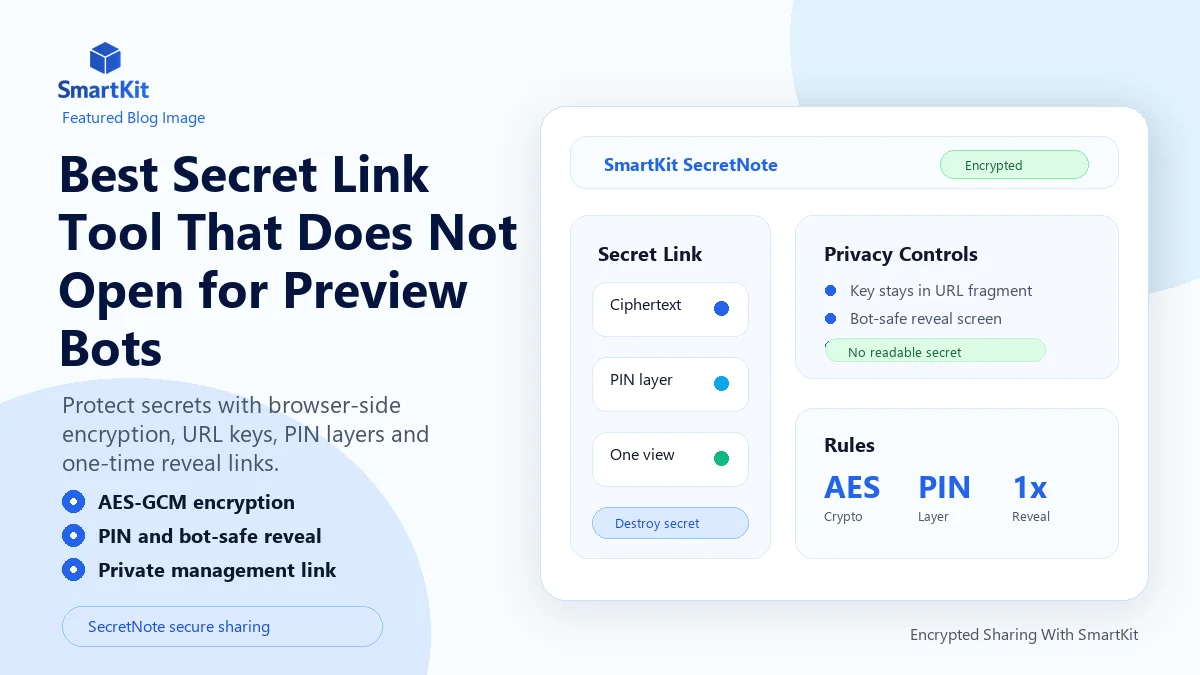 Best Secret Link Tool That Does Not Open for Preview Bots