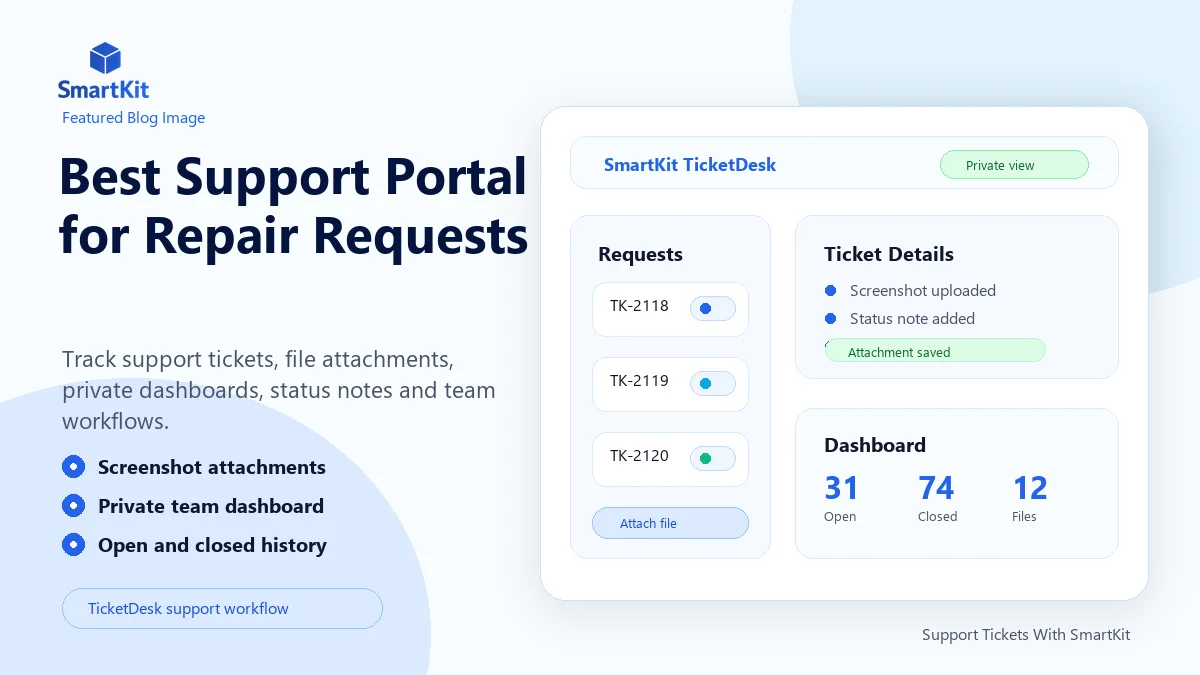 Best Support Portal for Repair Requests