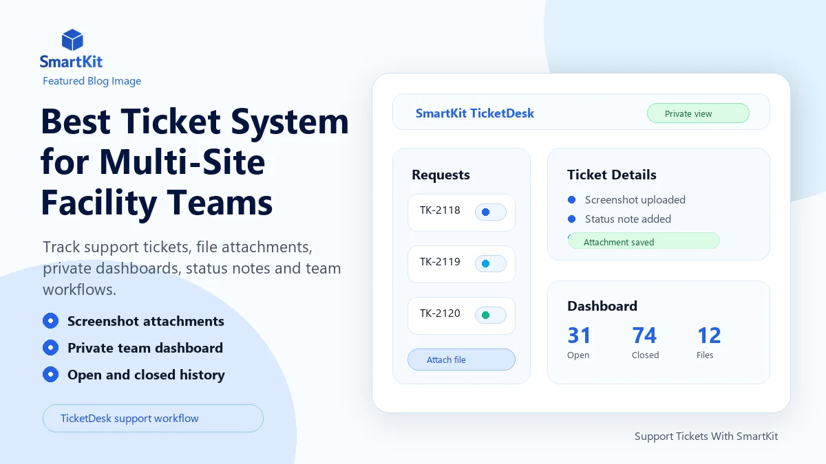 Best Ticket System for Multi-Site Facility Teams