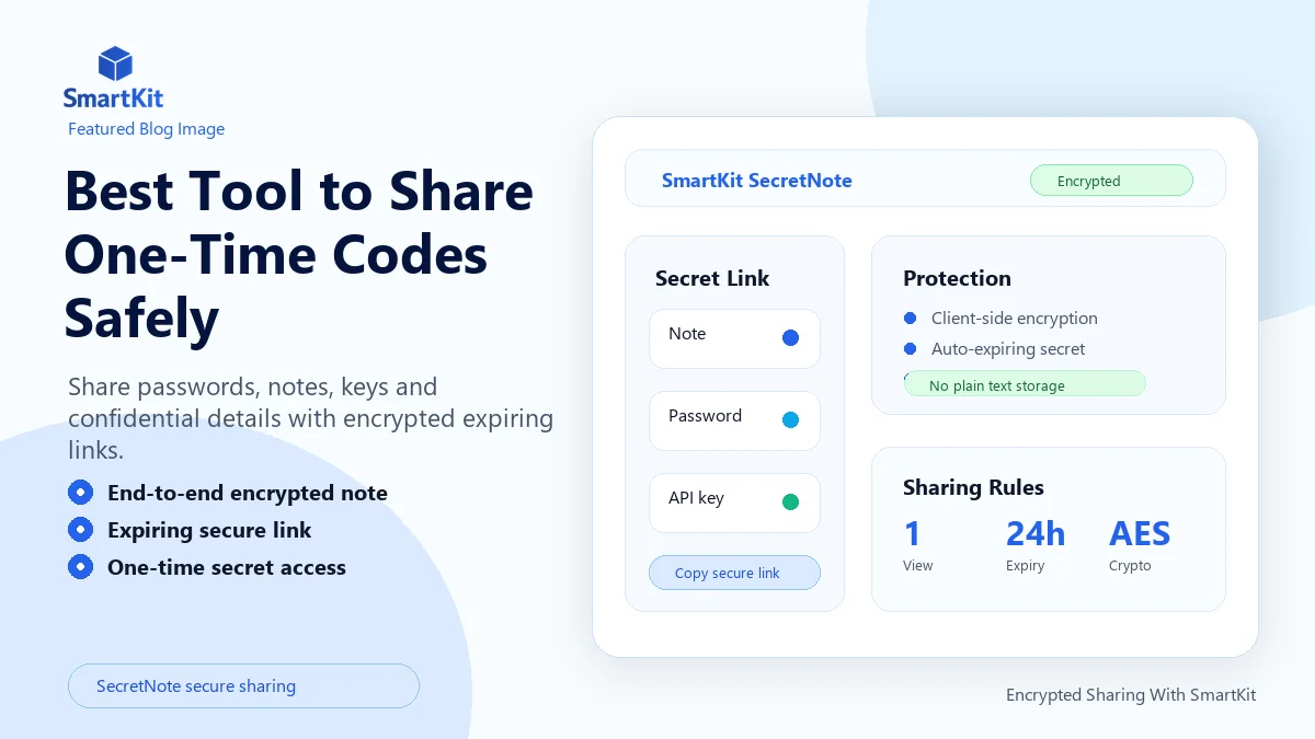 Best Tool to Share One-Time Codes Safely