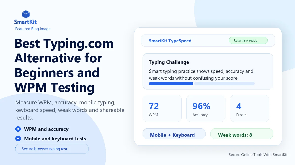 Best Typing.com Alternative for Beginners and WPM Testing