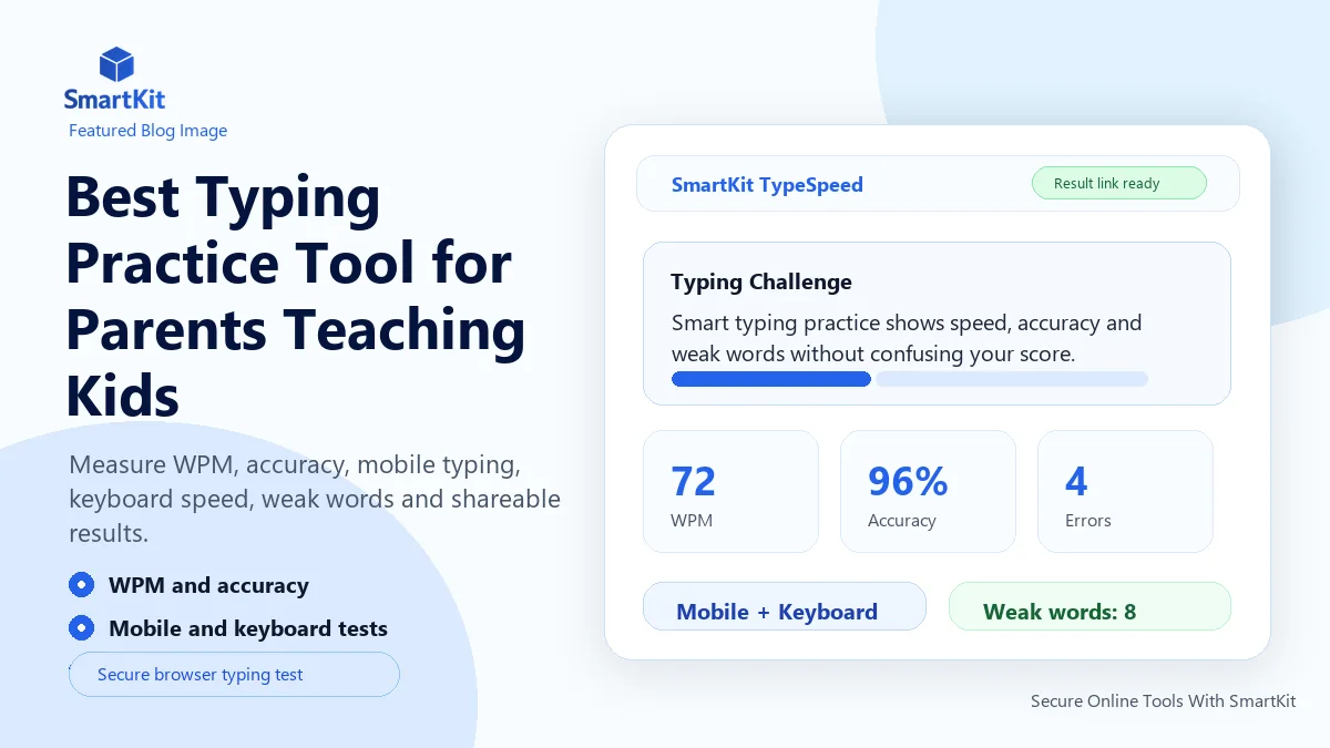 Best Typing Practice Tool for Parents Teaching Kids