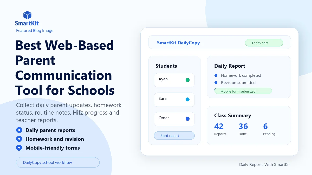 Best Web-Based Parent Communication Tool for Schools