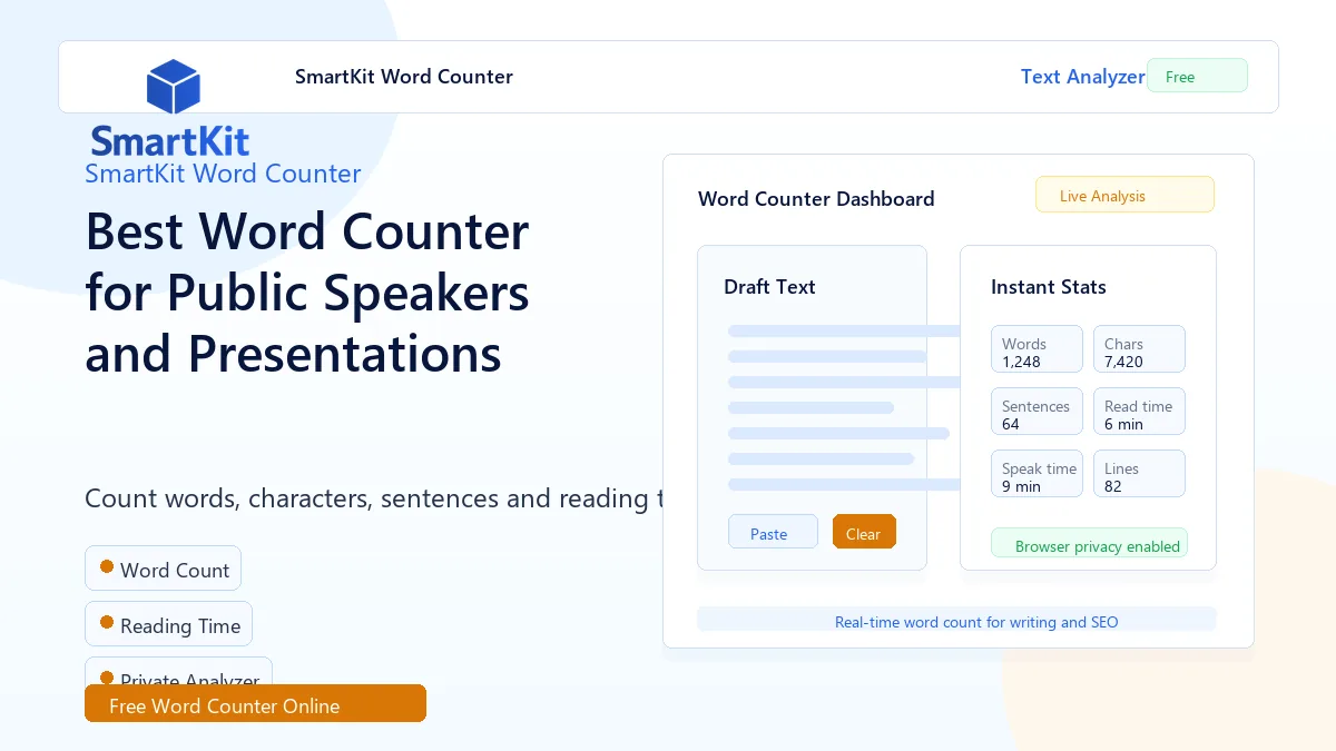 Best Word Counter for Public Speakers and Presentations
