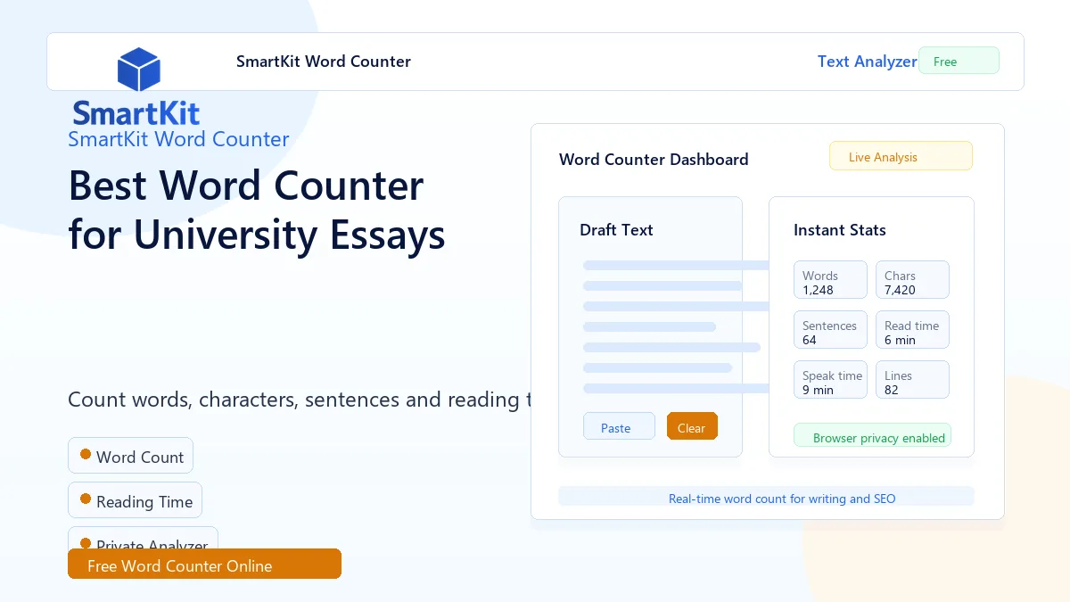 Best Word Counter for University Essays