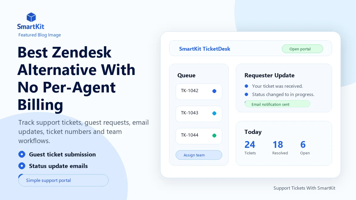 Best Zendesk Alternative With No Per-Agent Billing