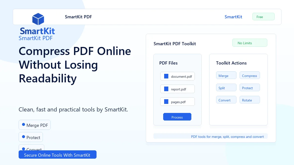 Compress PDF Online Without Losing Readability
