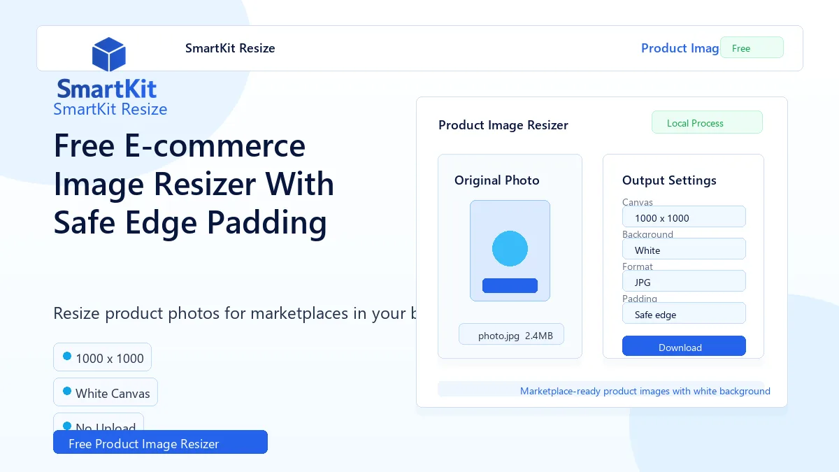 Free E-commerce Image Resizer With Safe Edge Padding
