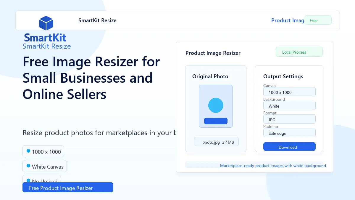Free Image Resizer for Small Businesses and Online Sellers