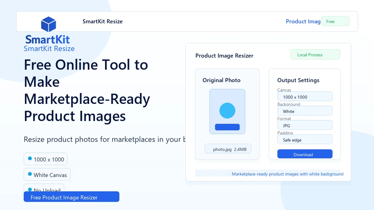 Free Online Tool to Make Marketplace-Ready Product Images