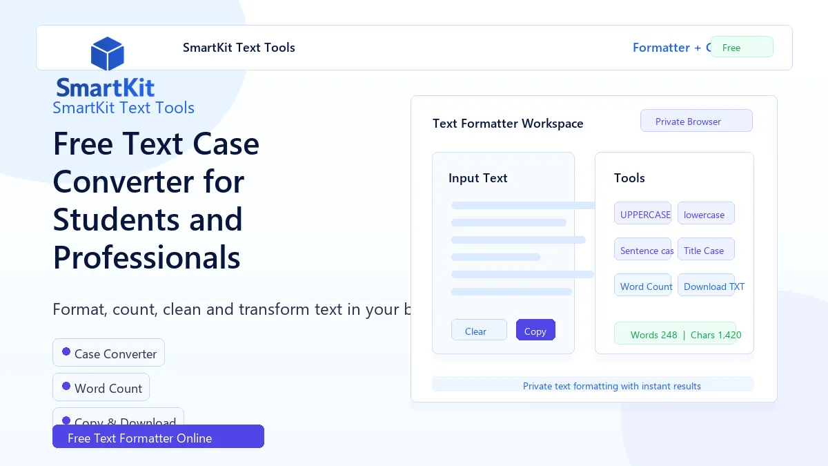 Free Text Case Converter for Students and Professionals
