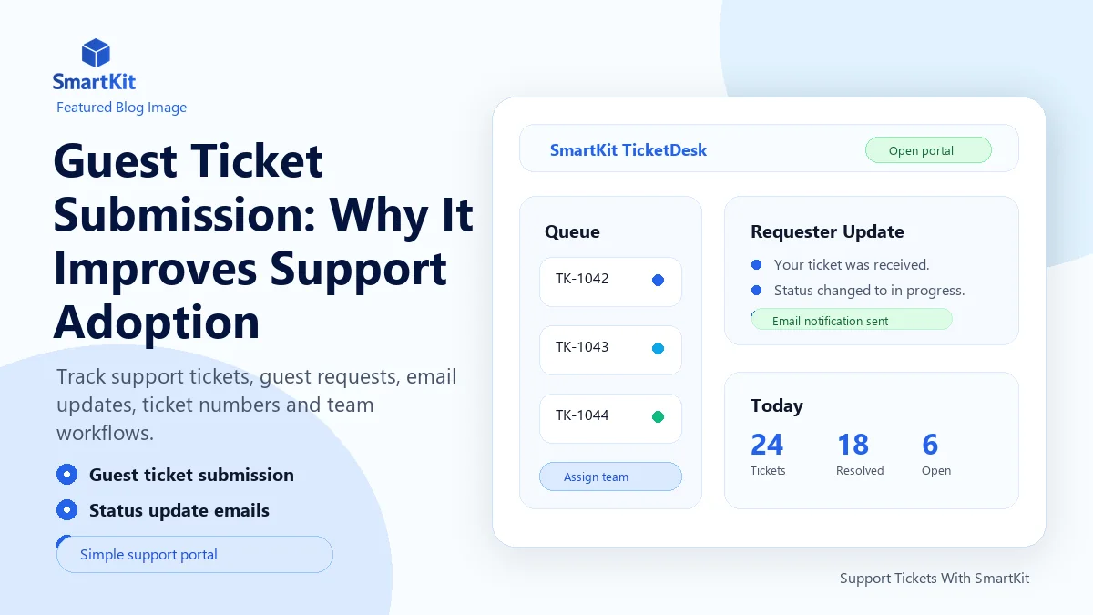 Guest Ticket Submission: Why It Improves Support Adoption