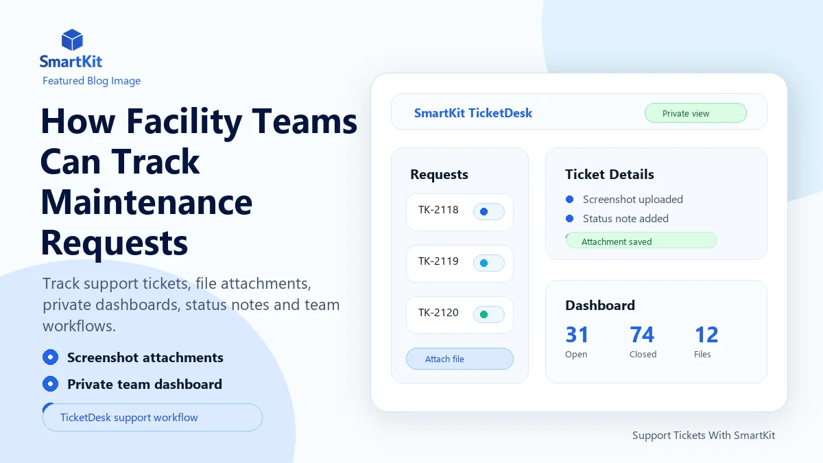 How Facility Teams Can Track Maintenance Requests