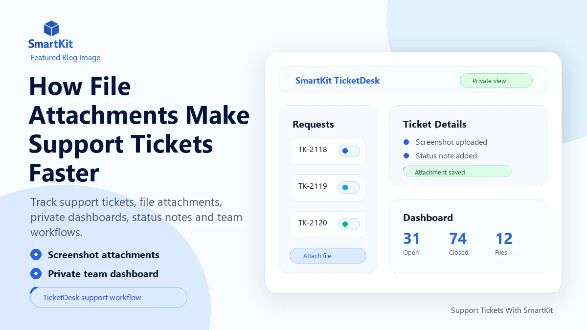 How File Attachments Make Support Tickets Faster
