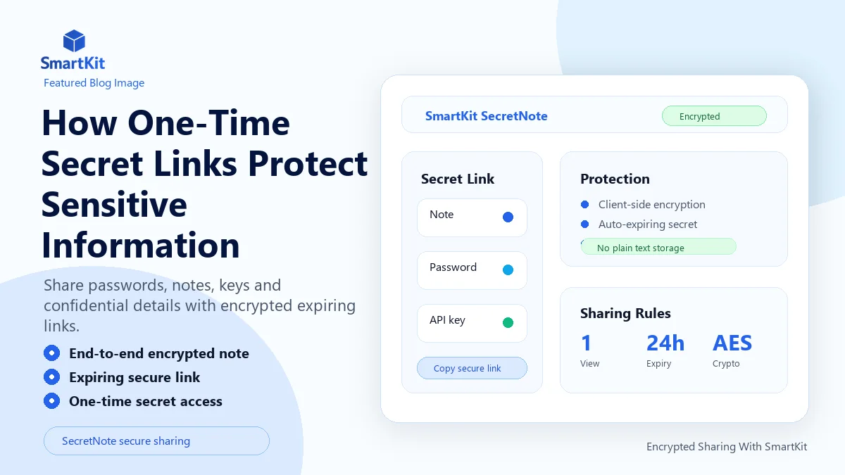 How One-Time Secret Links Protect Sensitive Information