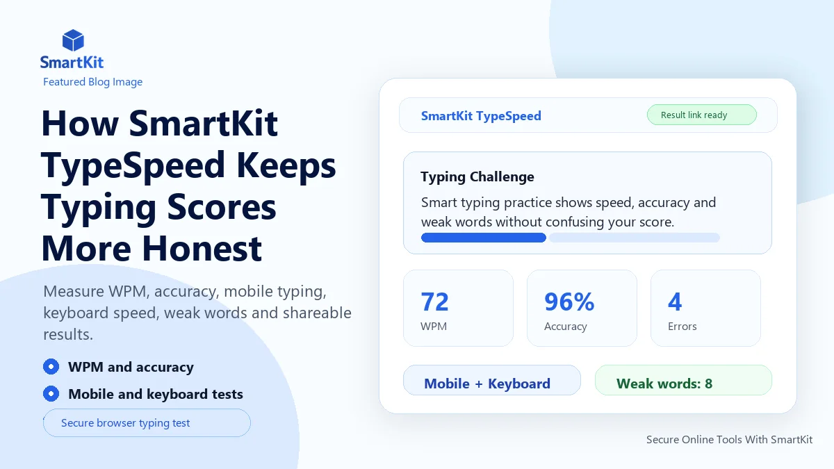 How SmartKit TypeSpeed Keeps Typing Scores More Honest