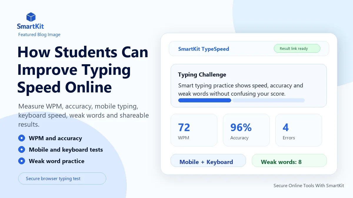 How Students Can Improve Typing Speed Online