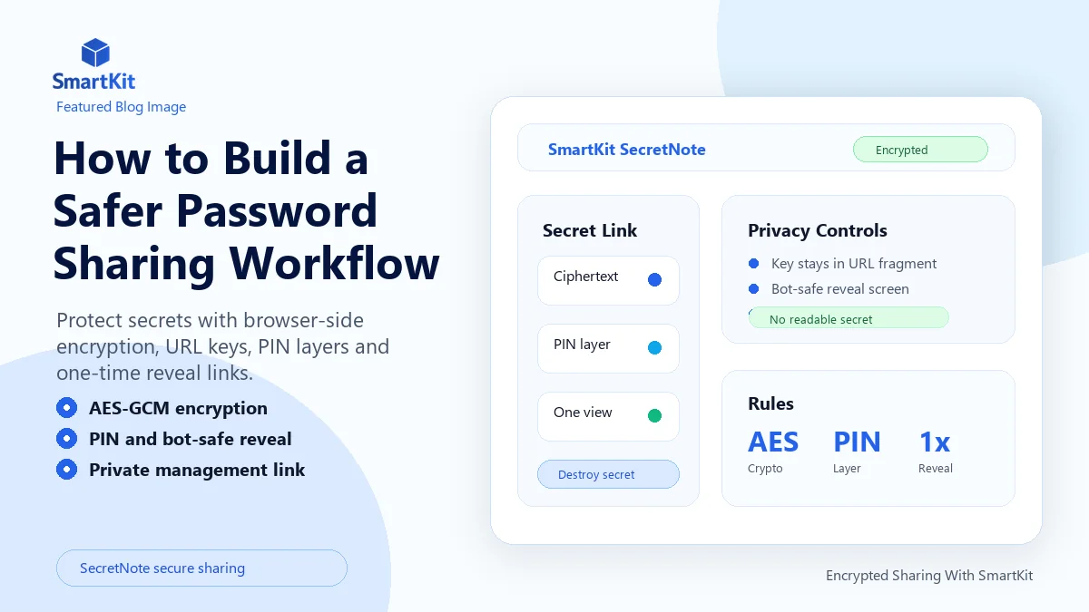 How to Build a Safer Password Sharing Workflow