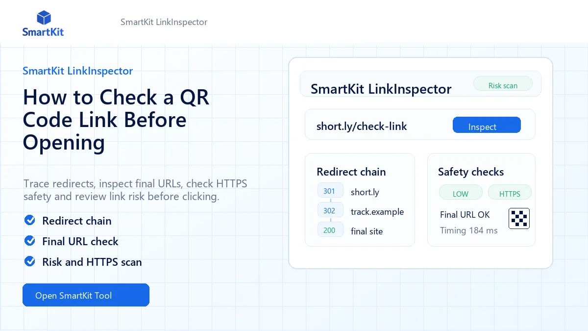 How to Check a QR Code Link Before Opening