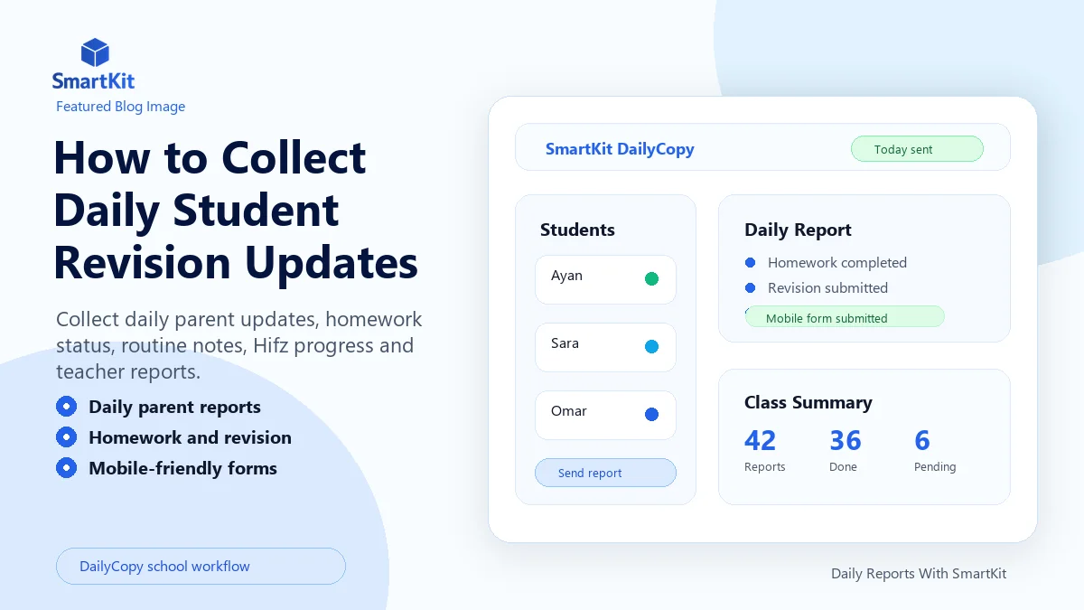 How to Collect Daily Student Revision Updates