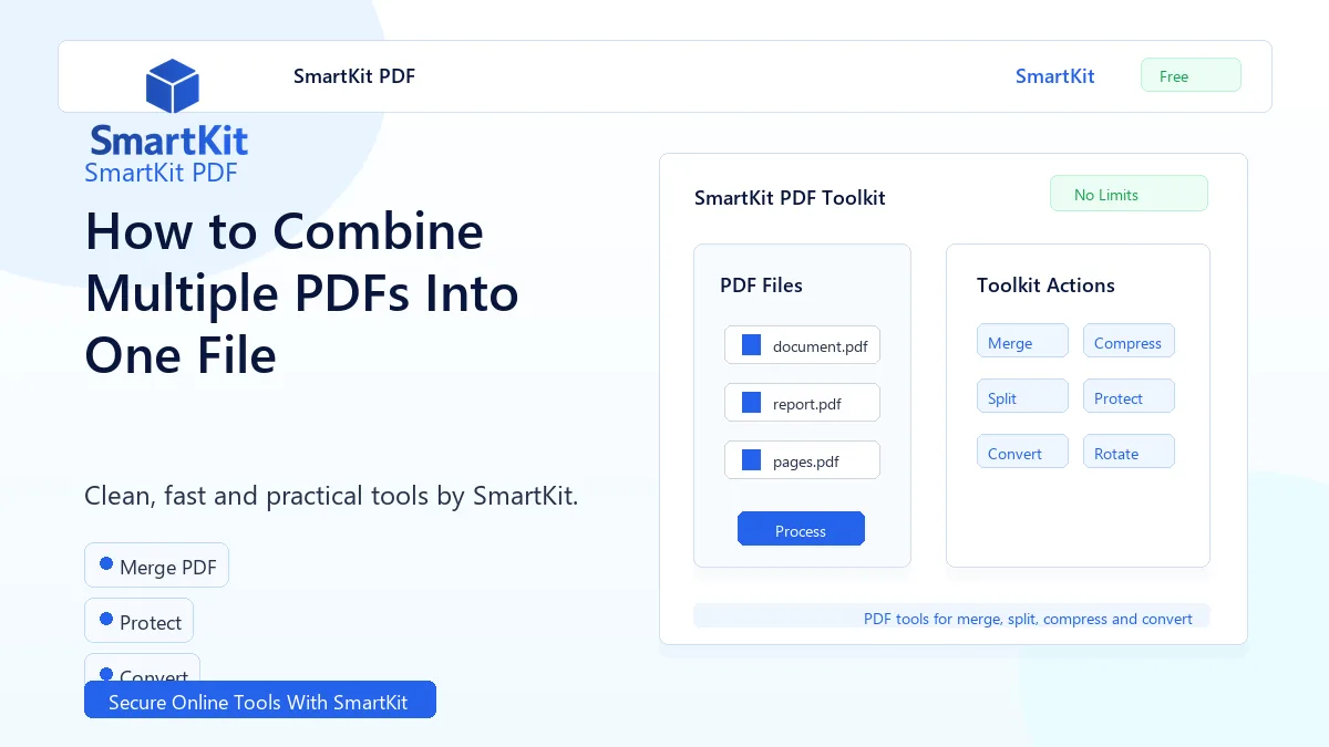 How to Combine Multiple PDFs Into One File