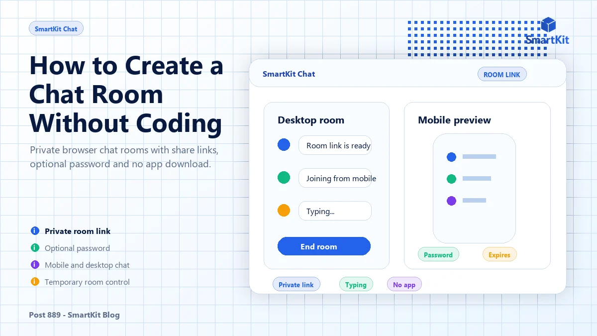 How to Create a Chat Room Without Coding