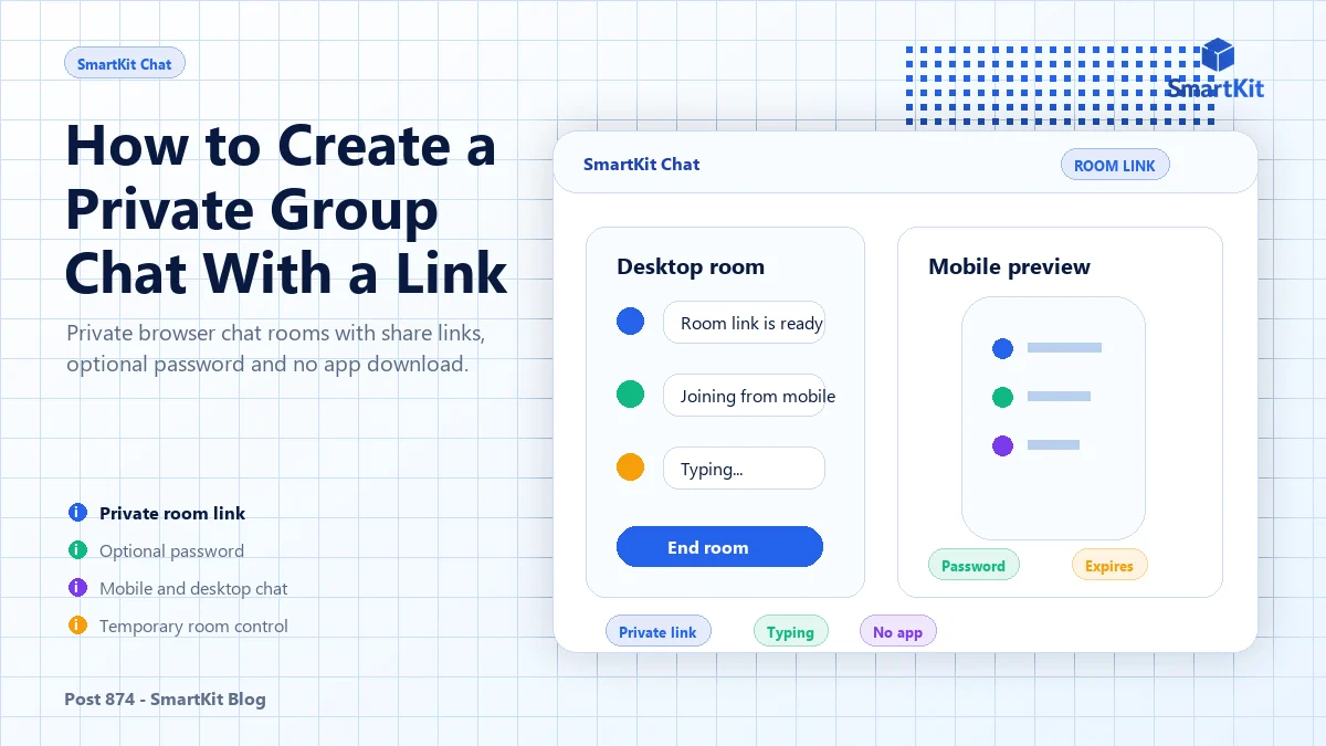 How to Create a Private Group Chat With a Link