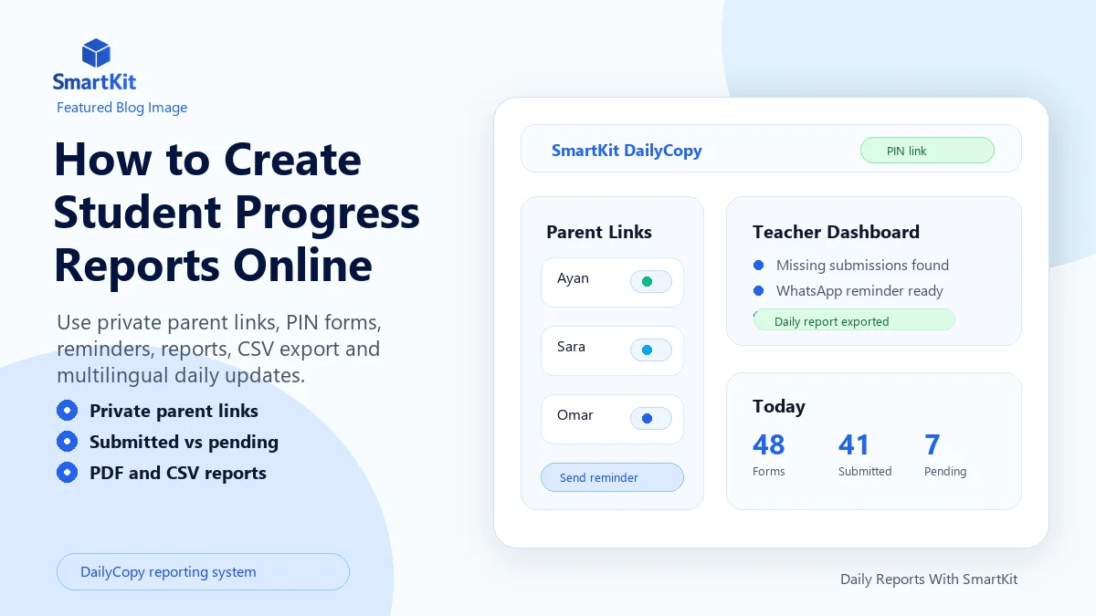 How to Create Student Progress Reports Online