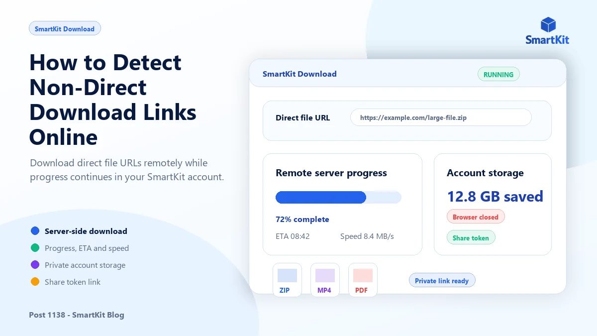 How to Detect Non-Direct Download Links Online