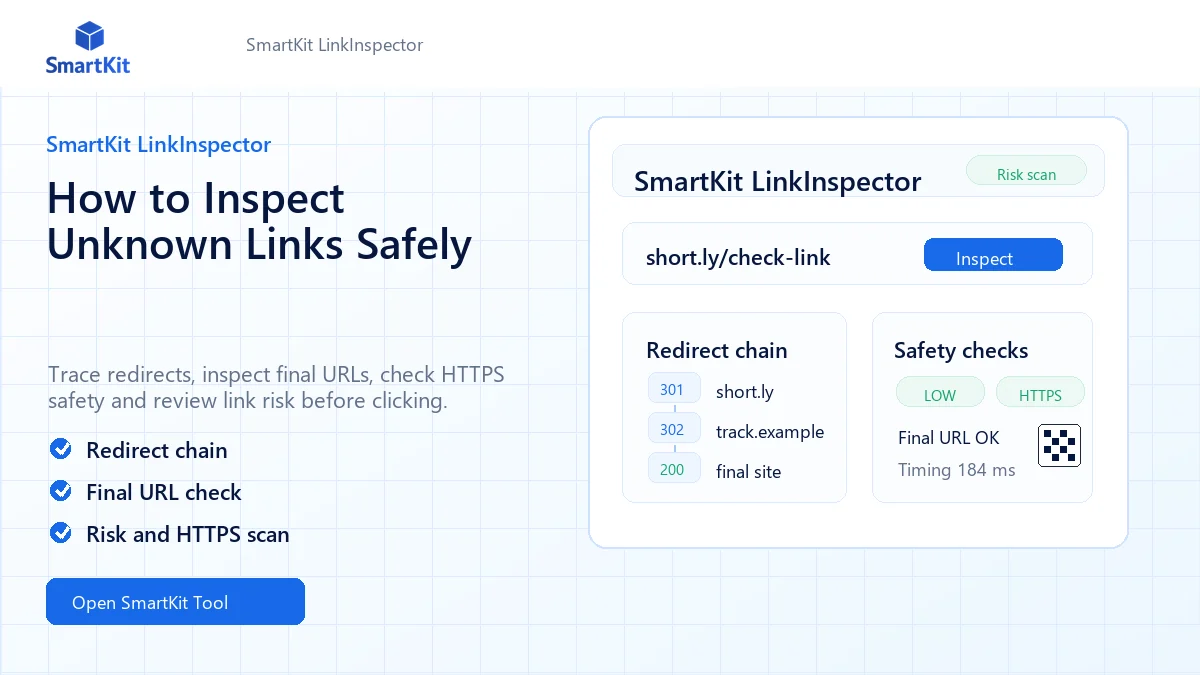 How to Inspect Unknown Links Safely