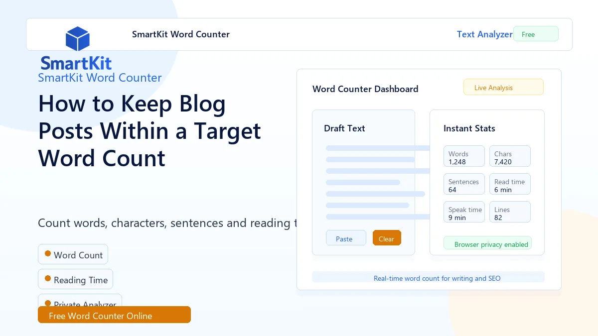 How to Keep Blog Posts Within a Target Word Count