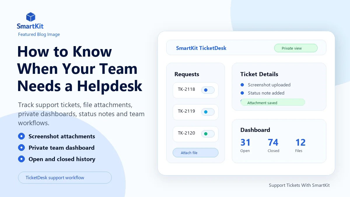 How to Know When Your Team Needs a Helpdesk