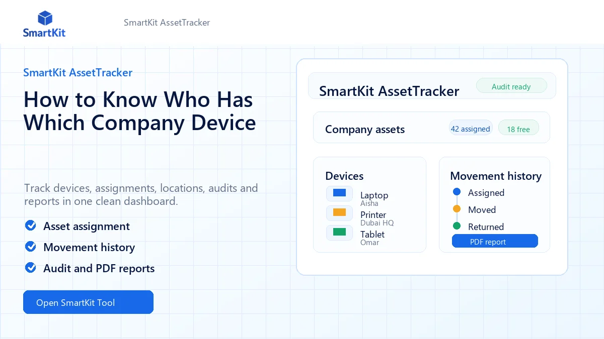 How to Know Who Has Which Company Device