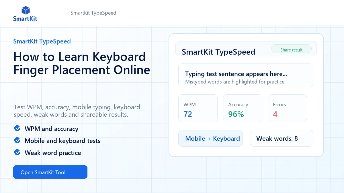 How to Learn Keyboard Finger Placement Online