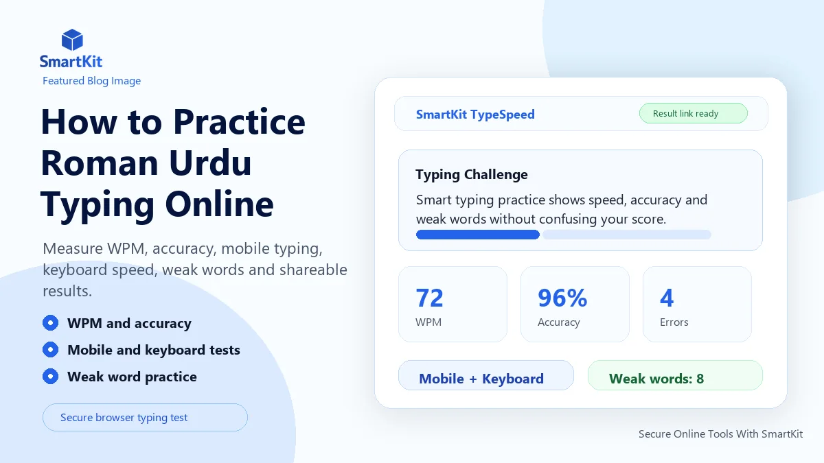 How to Practice Roman Urdu Typing Online