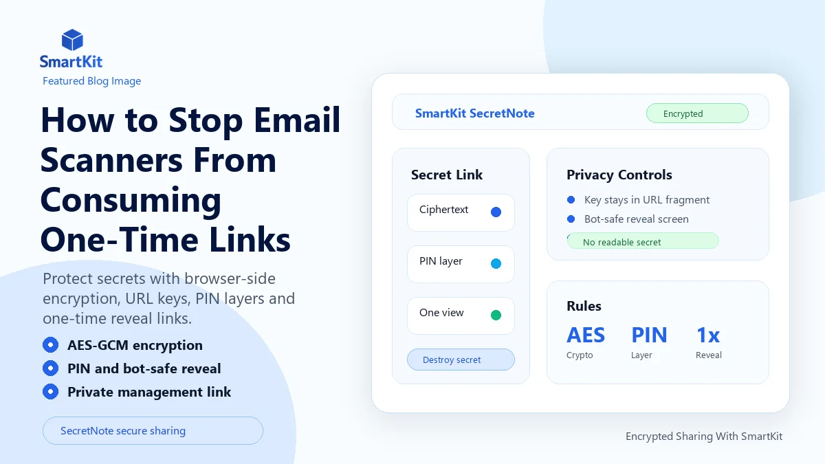 How to Stop Email Scanners From Consuming One-Time Links