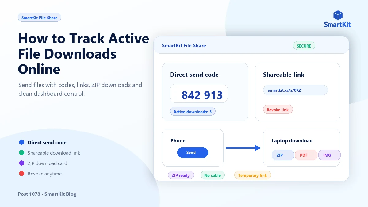 How to Track Active File Downloads Online