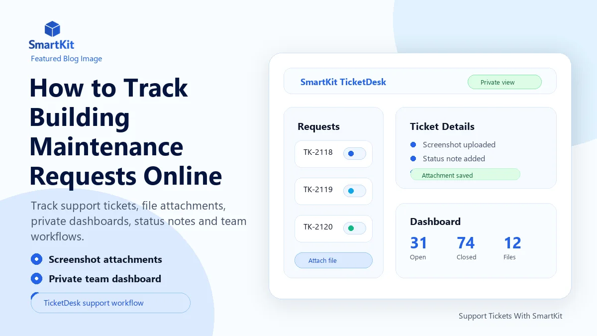 How to Track Building Maintenance Requests Online