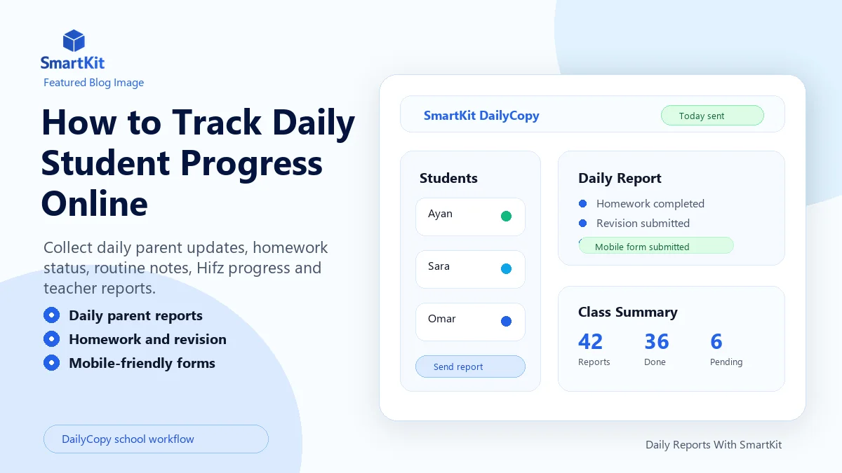 How to Track Daily Student Progress Online