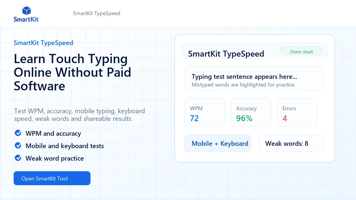 Learn Touch Typing Online Without Paid Software