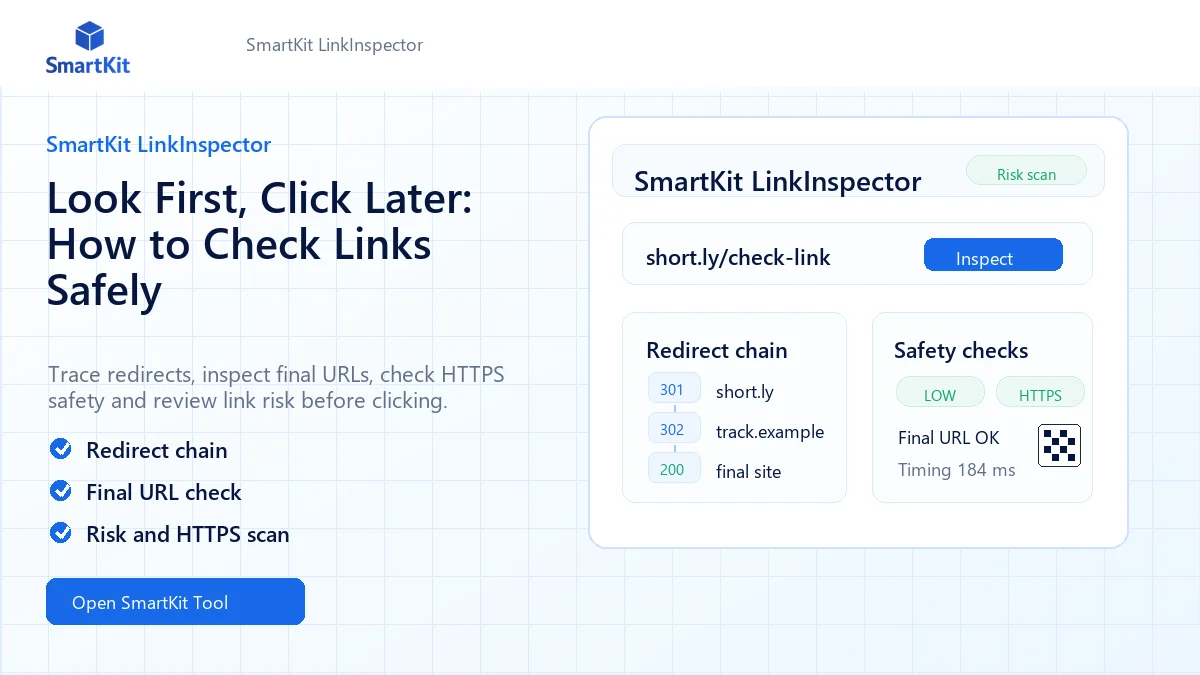Look First, Click Later: How to Check Links Safely