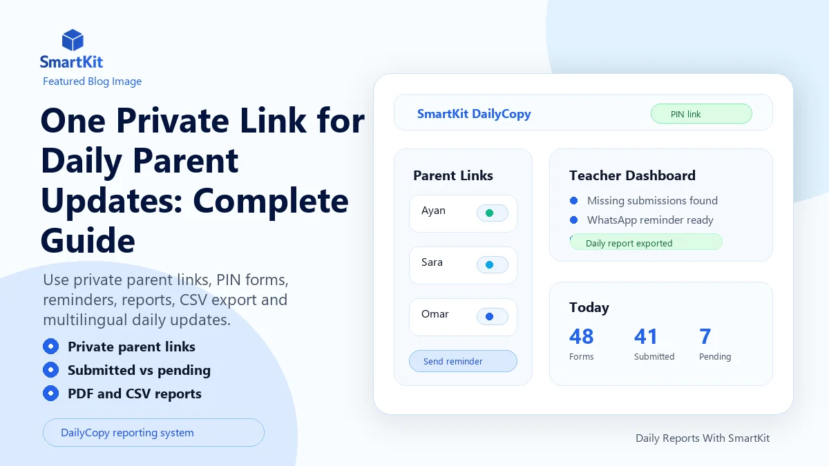 One Private Link for Daily Parent Updates: Complete Guide