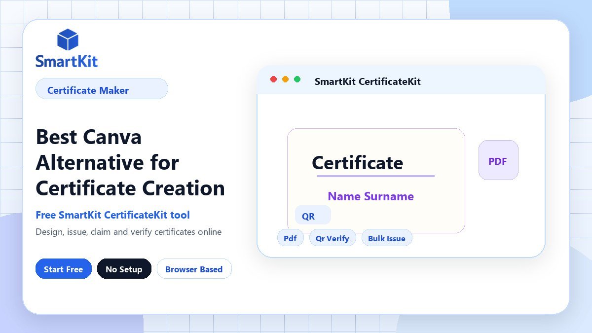 Best Canva Alternative for Certificate Creation