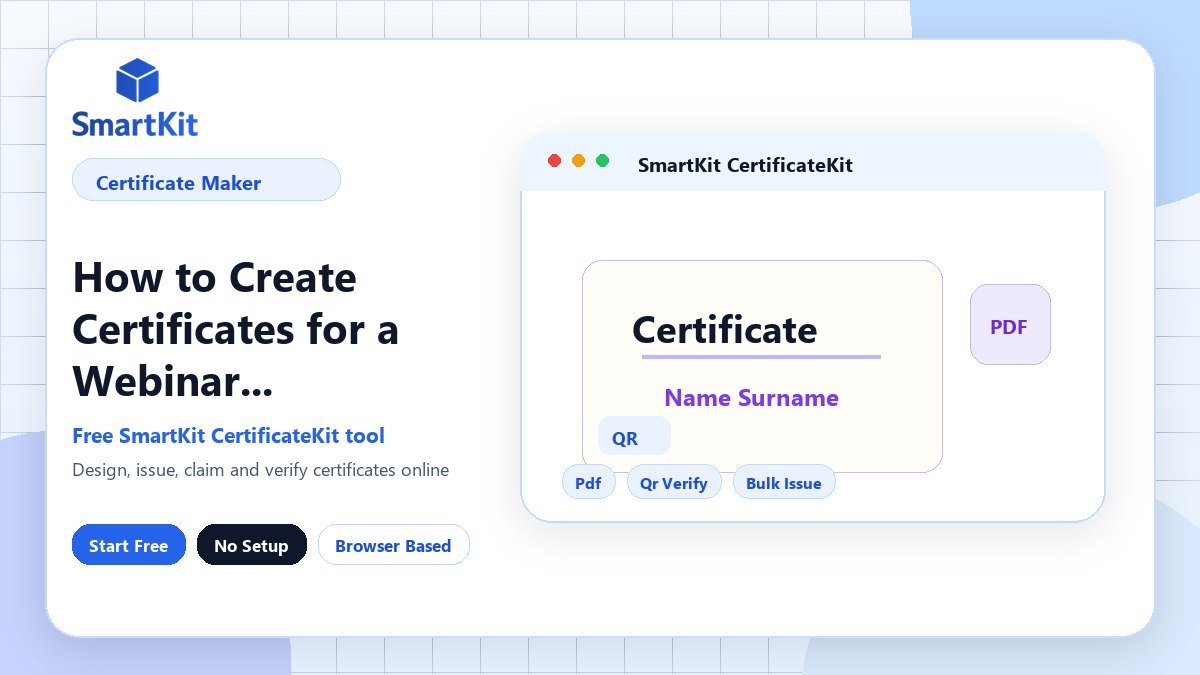 How to Create Certificates for a Webinar Automatically